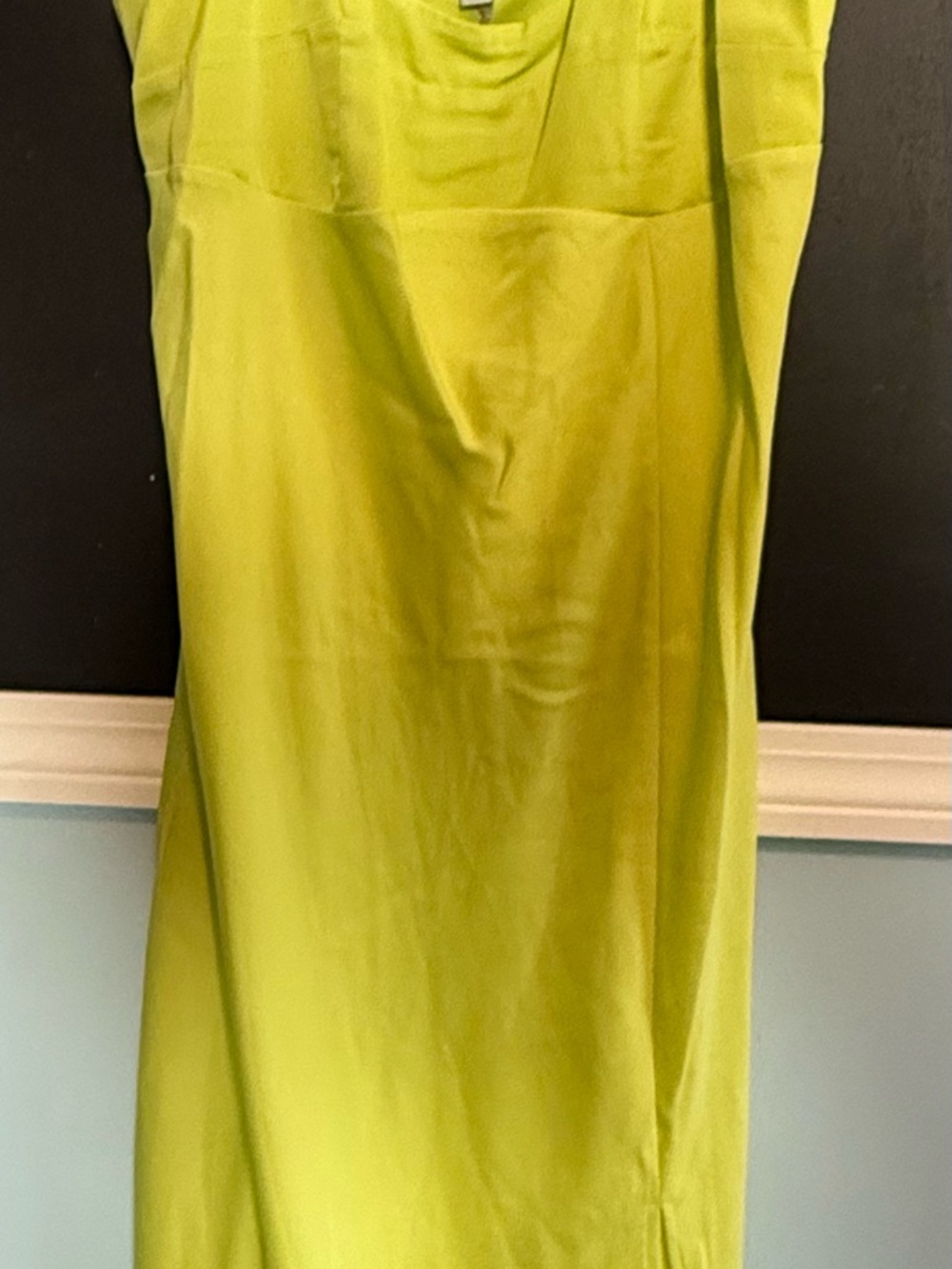 a new day Neon Lime Sleeveless maxi dress